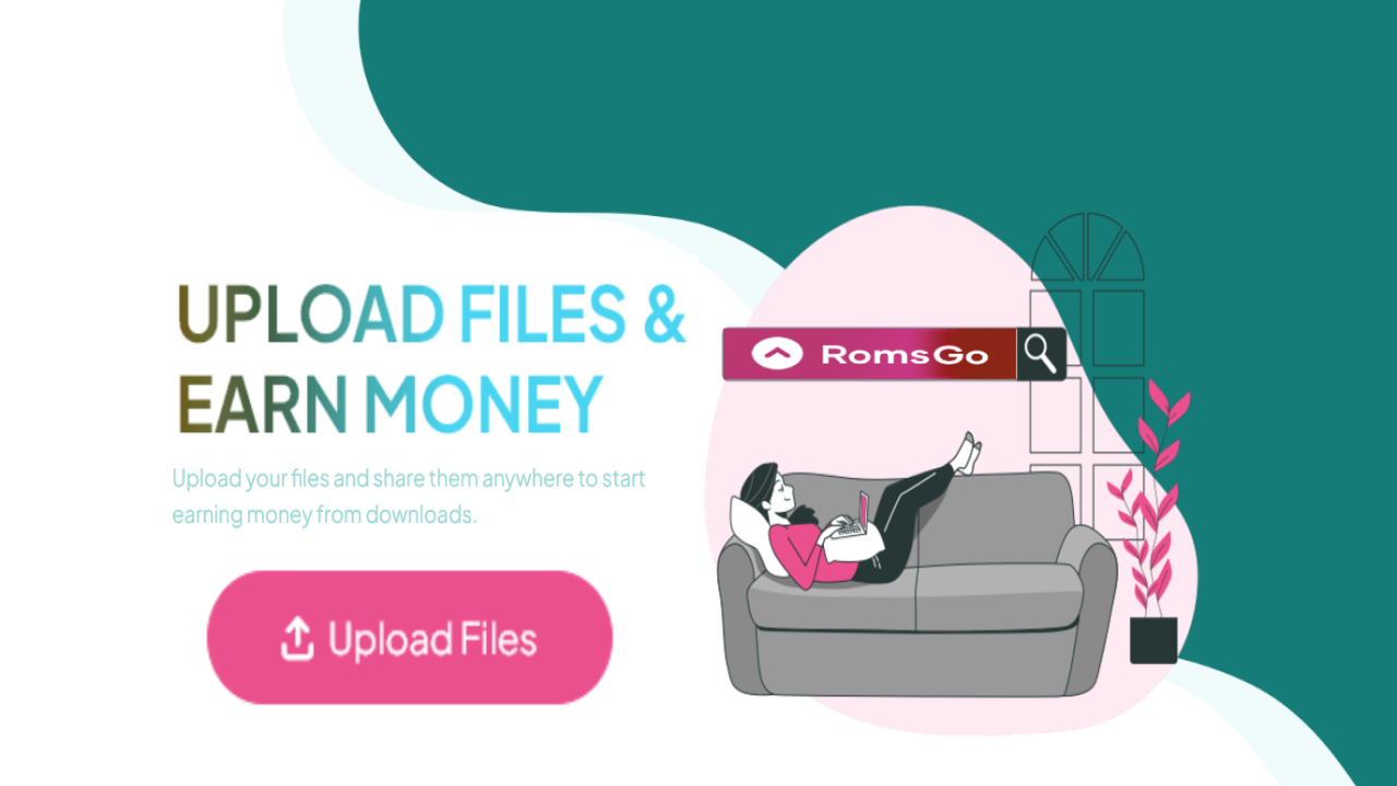 How to Upload a File on RomsGo